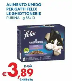 MD Discount Alimento umido per gatti felix le ghiottonerie PURINA offerta