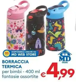 MD Discount Md casa borraccia termica per bimbi offerta