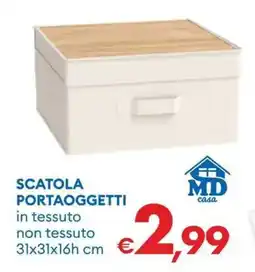 MD Discount Md casa scatola portaoggetti in tessuto non tessuto offerta