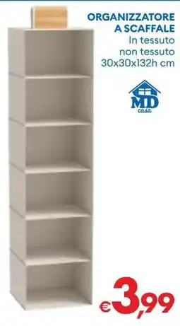 MD Discount Md casa organizzatore a scaffale in tessuto non tessuto offerta