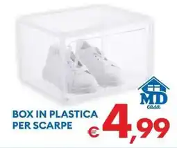 MD Discount Md casa box in plastica per scarpe offerta