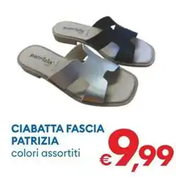 MD Discount Ciabatta fascia PATRIZIA offerta