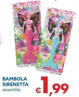 MD Discount Bambola sirenetta offerta