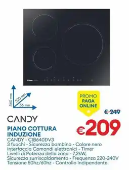 MD Discount Candy piano cottura induzione offerta