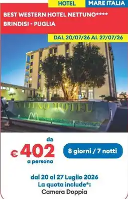 MD Discount Best western hotel nettuno brindisi - puglia offerta