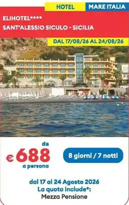 MD Discount Elihotel sant'alessio siculo - sicilia offerta