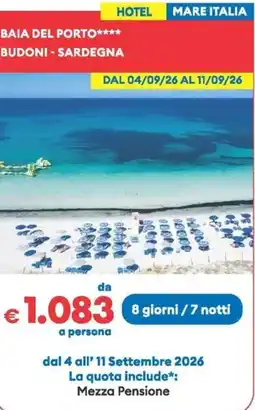 MD Discount Baia del porto budoni - sardegna offerta