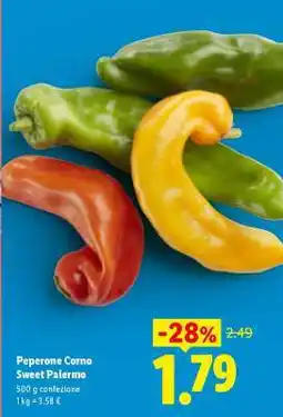 Lidl Peperone Corno Sweet Palermo offerta