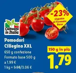 Lidl Pomodori Ciliegino XXL offerta