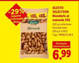 Lidl Alesto Selection Mandorle al naturale XXL offerta