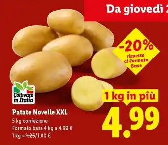 Lidl Patate Novelle XXL offerta