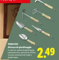 Lidl PARKSIDE Attrezzo da giardinaggio offerta