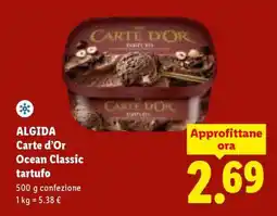 Lidl ALGIDA Carte d’Or Ocean Classic tartufo offerta