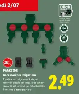 Lidl PARKSIDE Accessori per irrigazione offerta