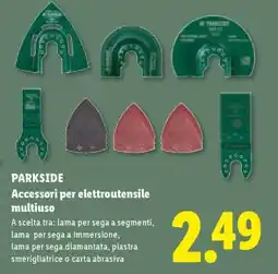 Lidl PARKSIDE Accessori per elettroutensile multiuso offerta