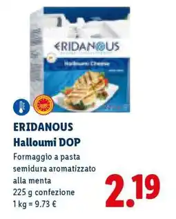 Lidl Eridanous Halloumi DOP offerta