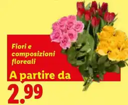 Lidl Fiori e composizioni floreali offerta