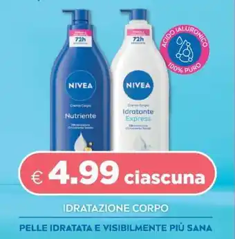 Acqua & Sapone NIVEA CREMA CORPO offerta