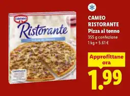 Lidl CAMEO RISTORANTE Pizza al tonno offerta