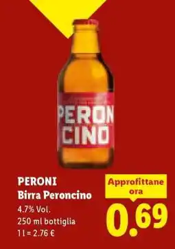 Lidl PERONI Birra Peroncino offerta