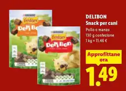 Lidl DELIBON Snack per cani offerta