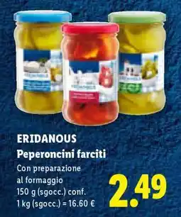 Lidl Eridanous Peperoncini farciti offerta