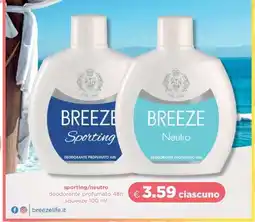 Acqua & Sapone BREEZE Sporting/Neutro offerta
