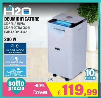 Satur Deumidificatore offerta