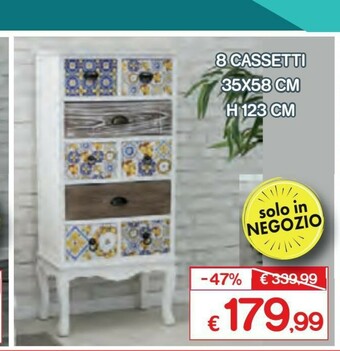 Satur Cassettiere offerta