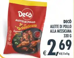 Deco Superstore Decò alette di pollo alla messicana offerta