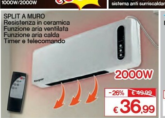 Satur Termoventilatore offerta