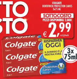 Deco Superstore Colgate dentifricio protection caries offerta