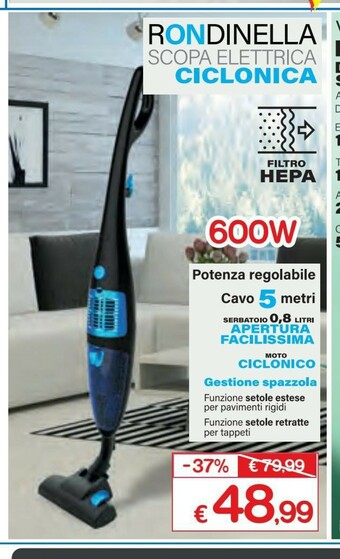 Satur Scopa elettrica offerta