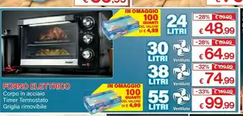 Satur Forno elettrico offerta