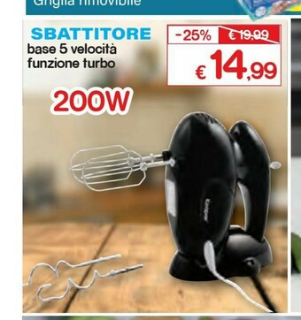 Satur Sbattitore elettrico offerta
