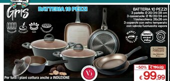 Satur Batteria pentole offerta