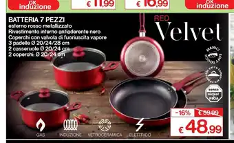 Satur Batteria pentole offerta