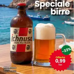 Interspar Birra non filtrata Ichnusa offerta