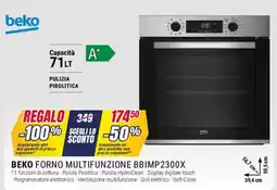 Trony BEKO FORNO MULTIFUNZIONE BBIMP2300X offerta
