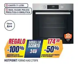 Sinergy HOTPOINT FORNO HAO 275PX offerta