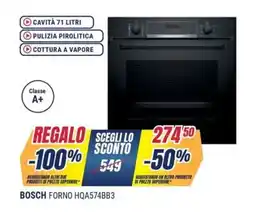 Sinergy BOSCH FORNO HQA574BB3 offerta