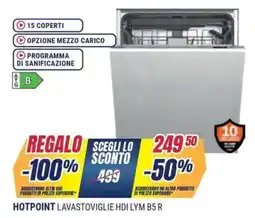Sinergy HOTPOINT LAVASTOVIGLIE HDI LYM B5 R offerta
