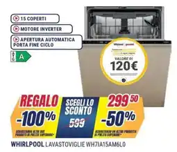 Sinergy WHIRLPOOL LAVASTOVIGLIE WH7IA15AM6L0 offerta