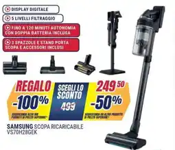 Sinergy SAMSUNG SCOPA RICARICABILE VS70H28GEK offerta
