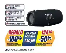 Sinergy Jbl speaker xtreme 3 una offerta