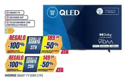 Sinergy HISENSE SMART TV SERIE E79S offerta