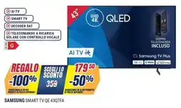 Sinergy SAMSUNG SMART TV QE 43Q7FA offerta