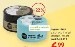 dm drogerie markt Organic shop patch occhi in gel offerta