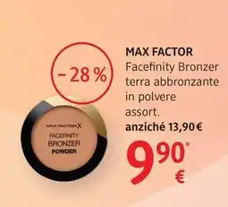 dm drogerie markt Max factor facefinity bronzer terra abbronzante in polvere offerta