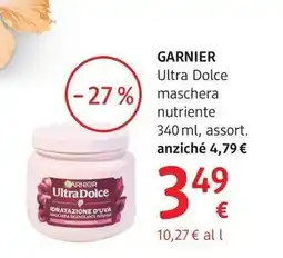 dm drogerie markt Garnier Ultra Dolce nutriente offerta